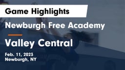 Newburgh Free Academy  vs Valley Central  Game Highlights - Feb. 11, 2023