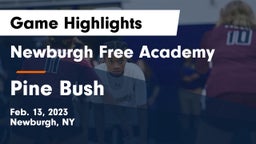 Newburgh Free Academy  vs Pine Bush  Game Highlights - Feb. 13, 2023