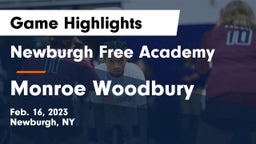 Newburgh Free Academy  vs Monroe Woodbury Game Highlights - Feb. 16, 2023