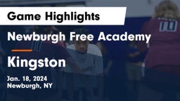 Newburgh Free Academy  vs Kingston  Game Highlights - Jan. 18, 2024