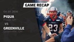 Recap: Piqua  vs. Greenville  2016