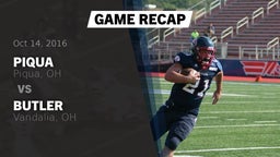 Recap: Piqua  vs. Butler  2016