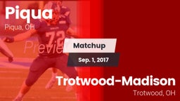 Matchup: Piqua  vs. Trotwood-Madison  2017