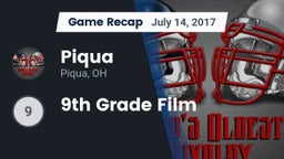 Recap: Piqua  vs. 9th Grade Film 2017