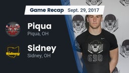 Recap: Piqua  vs. Sidney  2017