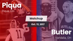 Matchup: Piqua  vs. Butler  2017