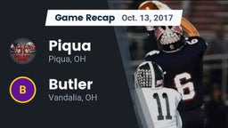 Recap: Piqua  vs. Butler  2017
