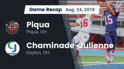Recap: Piqua  vs. Chaminade-Julienne  2018
