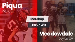 Matchup: Piqua  vs. Meadowdale  2018