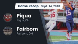 Recap: Piqua  vs. Fairborn 2018