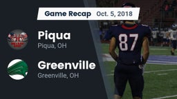 Recap: Piqua  vs. Greenville  2018