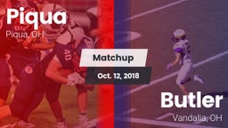 Matchup: Piqua  vs. Butler  2018