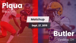 Matchup: Piqua  vs. Butler  2019