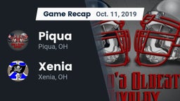 Recap: Piqua  vs. Xenia  2019