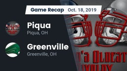 Recap: Piqua  vs. Greenville  2019