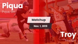 Matchup: Piqua  vs. Troy  2019