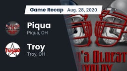 Recap: Piqua  vs. Troy  2020