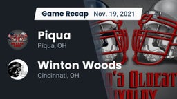 Recap: Piqua  vs. Winton Woods  2021
