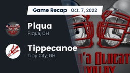 Recap: Piqua  vs. Tippecanoe  2022