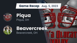 Recap: Piqua  vs. Beavercreek  2023