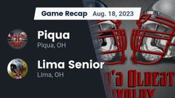 Recap: Piqua  vs. Lima Senior  2023