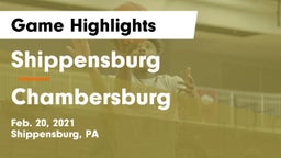 Shippensburg  vs Chambersburg  Game Highlights - Feb. 20, 2021