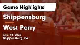 Shippensburg  vs West Perry  Game Highlights - Jan. 10, 2023