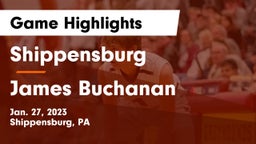 Shippensburg  vs James Buchanan  Game Highlights - Jan. 27, 2023
