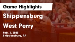 Shippensburg  vs West Perry  Game Highlights - Feb. 3, 2023