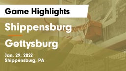 Shippensburg  vs Gettysburg Game Highlights - Jan. 29, 2022