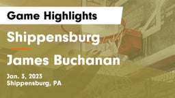 Shippensburg  vs James Buchanan  Game Highlights - Jan. 3, 2023