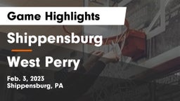 Shippensburg  vs West Perry  Game Highlights - Feb. 3, 2023