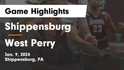 Shippensburg  vs West Perry  Game Highlights - Jan. 9, 2024