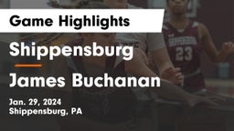 Shippensburg  vs James Buchanan  Game Highlights - Jan. 29, 2024
