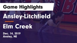 Ansley-Litchfield  vs Elm Creek  Game Highlights - Dec. 14, 2019