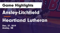 Ansley-Litchfield  vs Heartland Lutheran  Game Highlights - Dec. 27, 2019