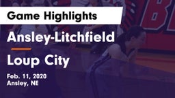 Ansley-Litchfield  vs Loup City  Game Highlights - Feb. 11, 2020