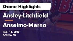 Ansley-Litchfield  vs Anselmo-Merna  Game Highlights - Feb. 14, 2020