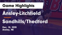 Ansley-Litchfield  vs Sandhills/Thedford Game Highlights - Dec. 18, 2020