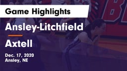 Ansley-Litchfield  vs Axtell  Game Highlights - Dec. 17, 2020