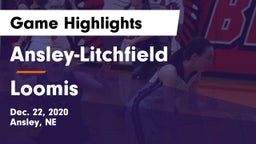 Ansley-Litchfield  vs Loomis  Game Highlights - Dec. 22, 2020