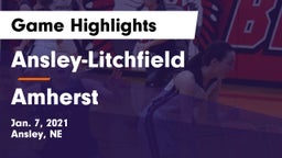 Ansley-Litchfield  vs Amherst  Game Highlights - Jan. 7, 2021