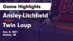 Ansley-Litchfield  vs Twin Loup  Game Highlights - Jan. 8, 2021