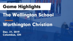 The Wellington School vs Worthington Christian  Game Highlights - Dec. 21, 2019