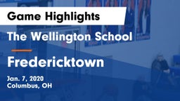 The Wellington School vs Fredericktown  Game Highlights - Jan. 7, 2020