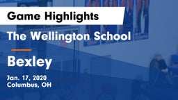 The Wellington School vs Bexley  Game Highlights - Jan. 17, 2020