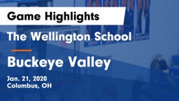 The Wellington School vs Buckeye Valley  Game Highlights - Jan. 21, 2020