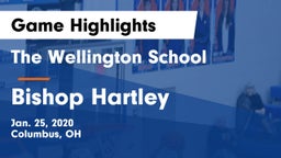 The Wellington School vs Bishop Hartley  Game Highlights - Jan. 25, 2020