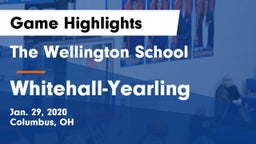 The Wellington School vs Whitehall-Yearling  Game Highlights - Jan. 29, 2020