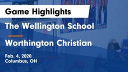 The Wellington School vs Worthington Christian  Game Highlights - Feb. 4, 2020
